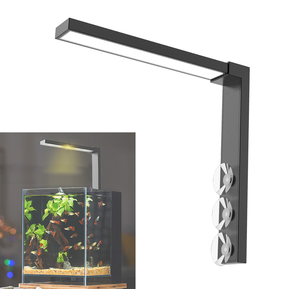 Aquarium Plant Grow Light - ABS Small Fish Bowl LED Light