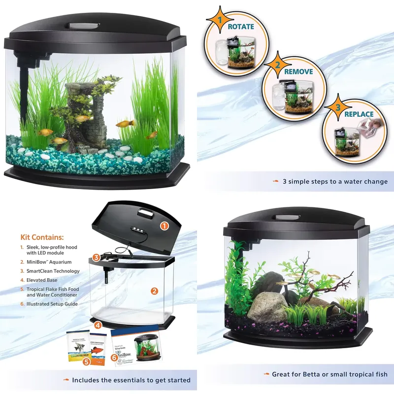 Planted Aquarium Materials - for Custom Glass Acrylic Aquarium Hydroponic