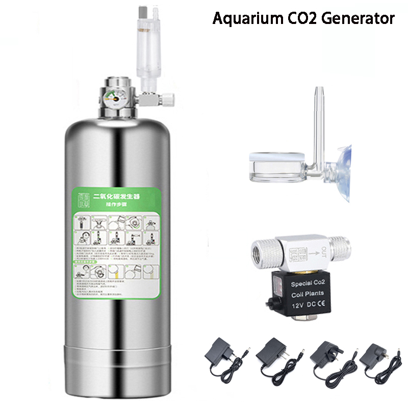Planted Aquarium Co2 - Aquarium CO2 Generator system Kit Stainless