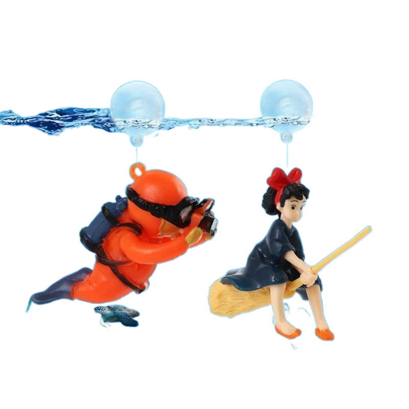 Fish Tank Diver Ornaments Land - огляд і ціна Aquarium Plant Live