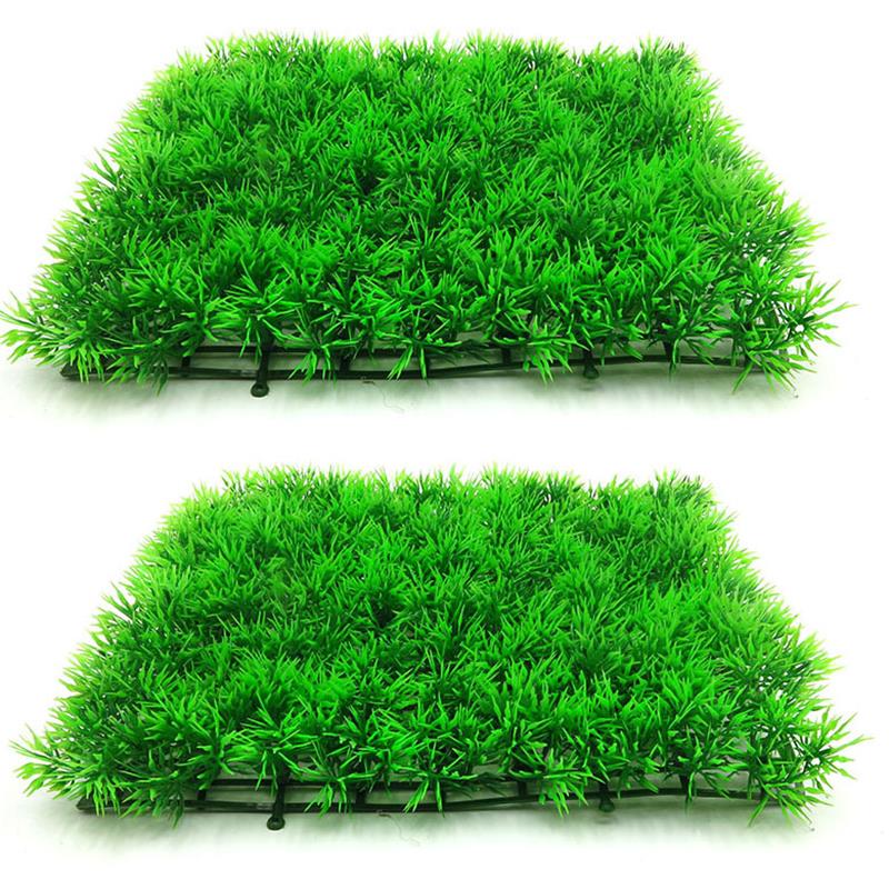 Artificial Green Grass Plant L - огляд і ціна Planted Aquarium Materials