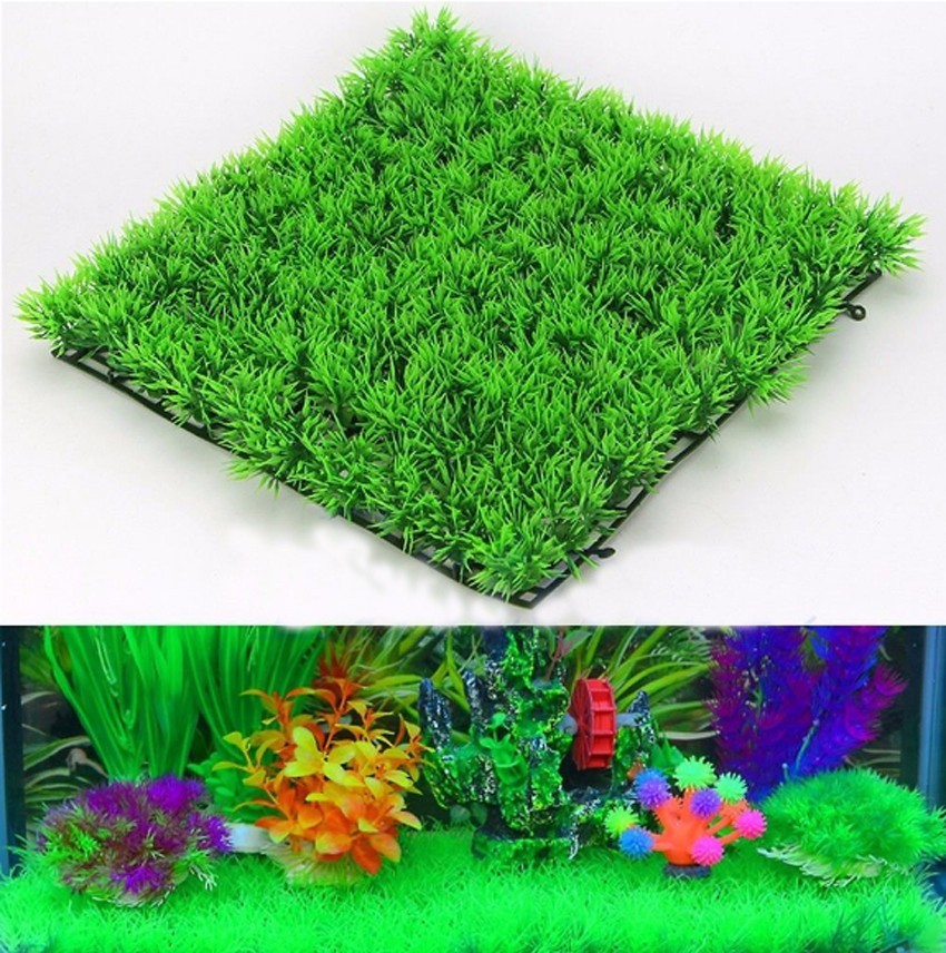 Artificial Green Grass Plant L - огляд і ціна Planted Aquarium Materials