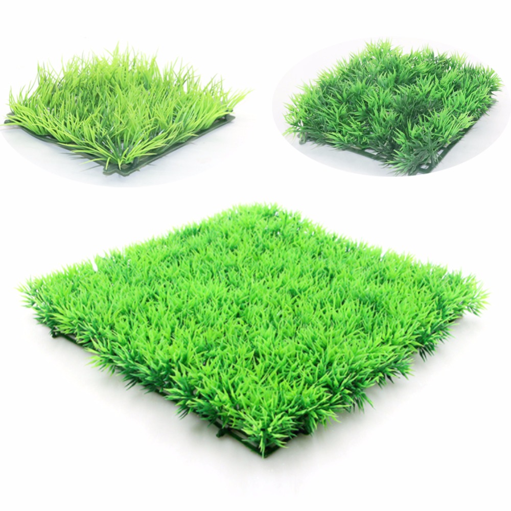 Artificial Green Grass Plant L - огляд і ціна Planted Aquarium Materials