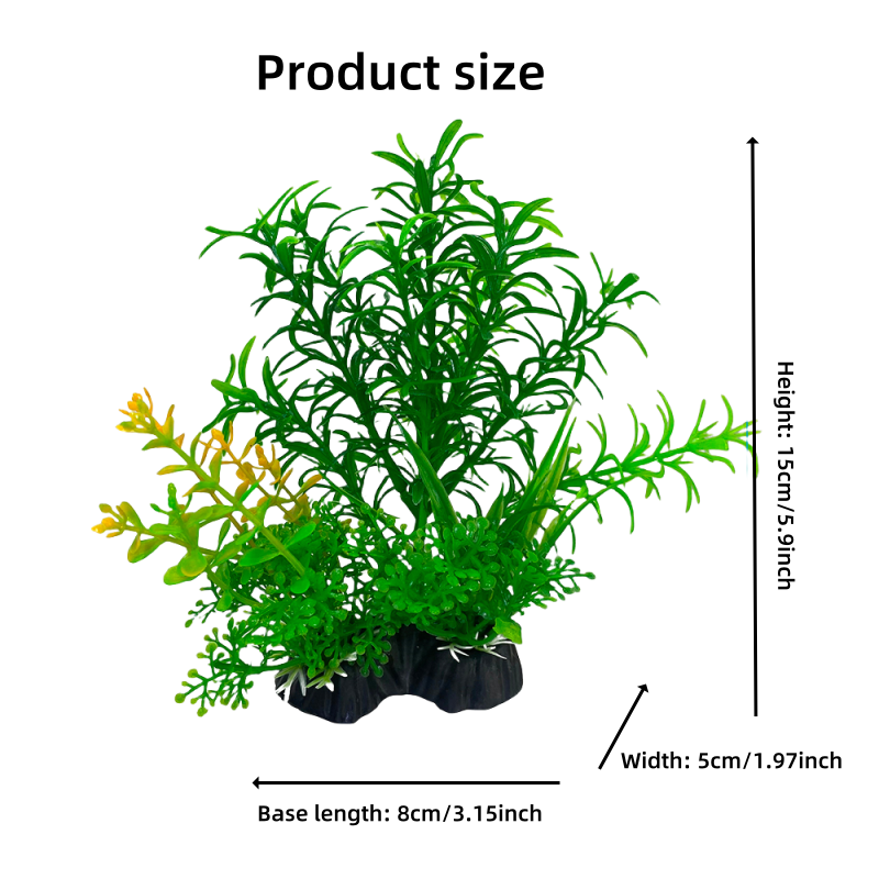 1PCS Aquarium Decor Set - Vibr - огляд і ціна Planted Aquarium Materials