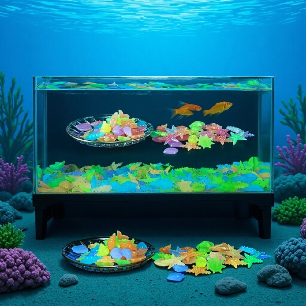 Glowing Luminous Ocean Stones  - огляд і ціна Aquarium Plant Grow Light