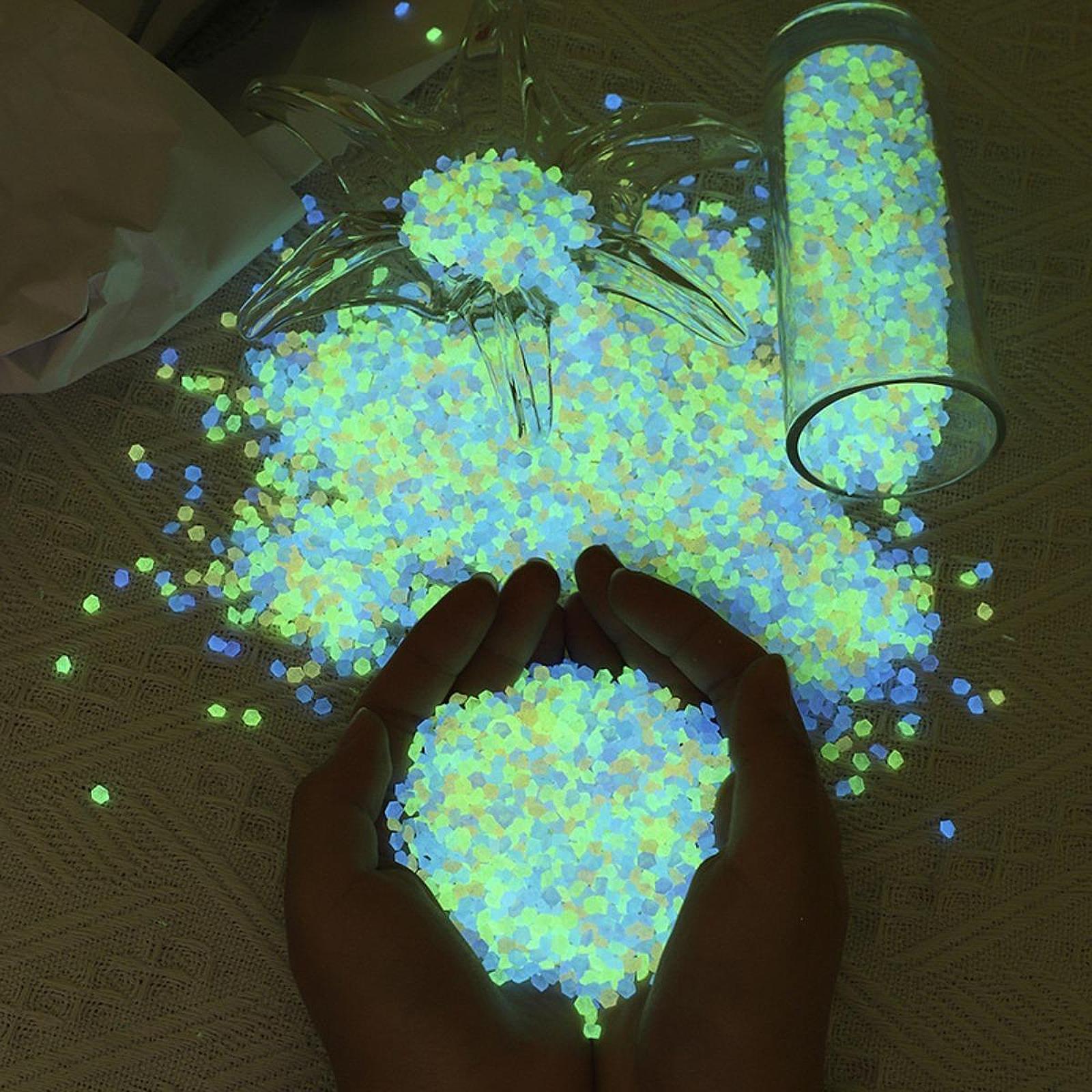 3-5mm Glow in A Dark Pebbles S - огляд і ціна Planted Aquarium Materials