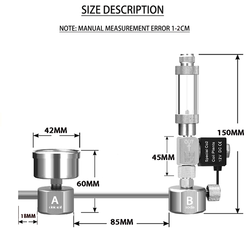 Aquarium DIY CO2 Generator Sys - огляд і ціна Planted Aquarium Co2