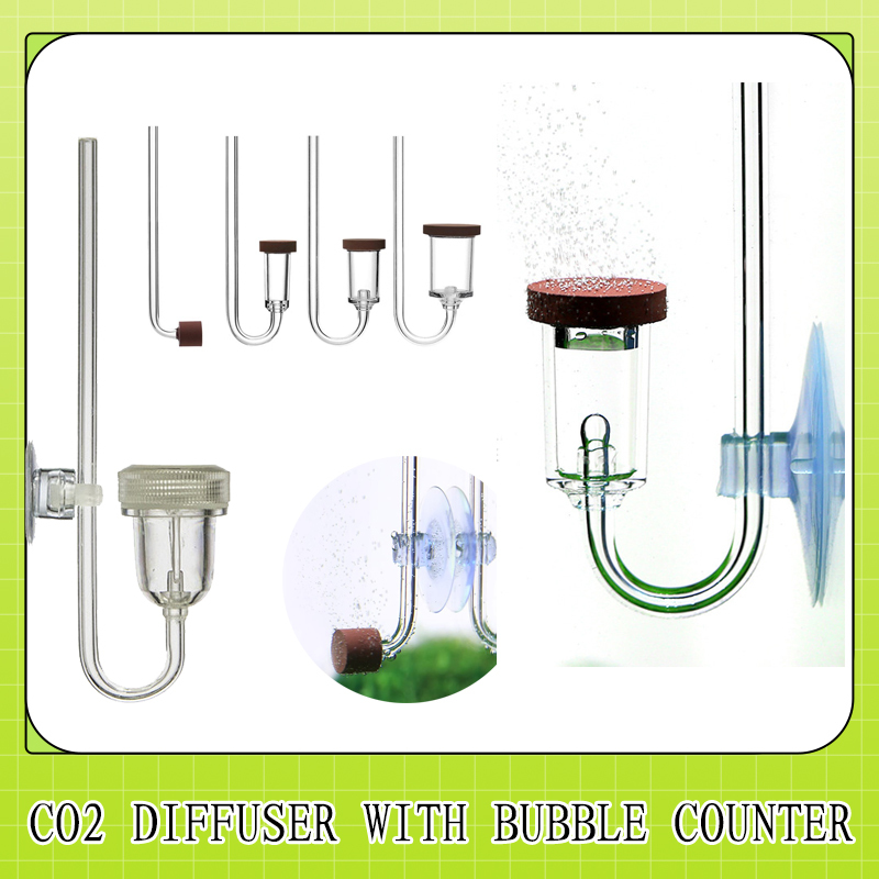 MINI CO2 Diffuser With Bubble  - огляд і ціна Planted Aquarium Co2