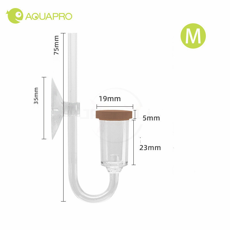 MINI CO2 Diffuser With Bubble  - огляд і ціна Planted Aquarium Co2