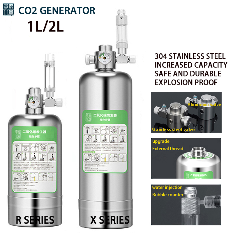 ZRDR Aquarium CO2 Generator Sy - огляд і ціна Planted Aquarium Materials