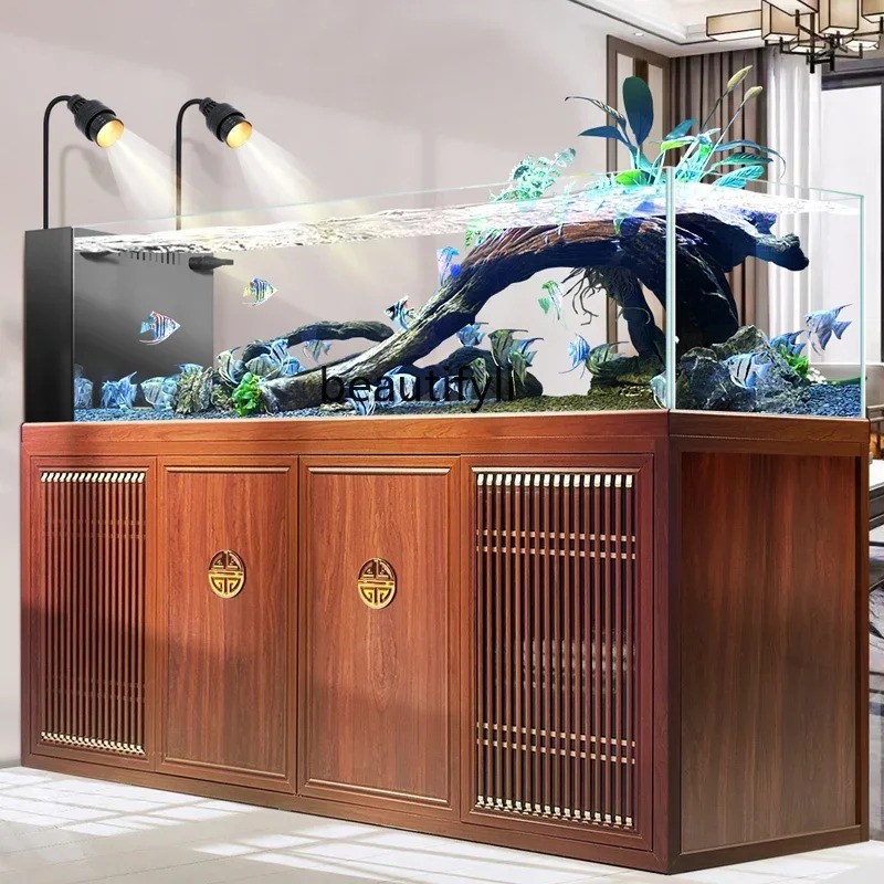New Chinese-style stream tank  - огляд і ціна Planted Aquarium Materials