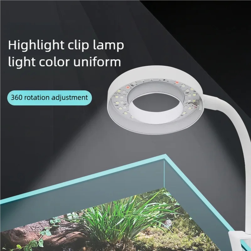 3W LED Clip-On Aquarium Light  - огляд і ціна Aquarium Plant Grow Light