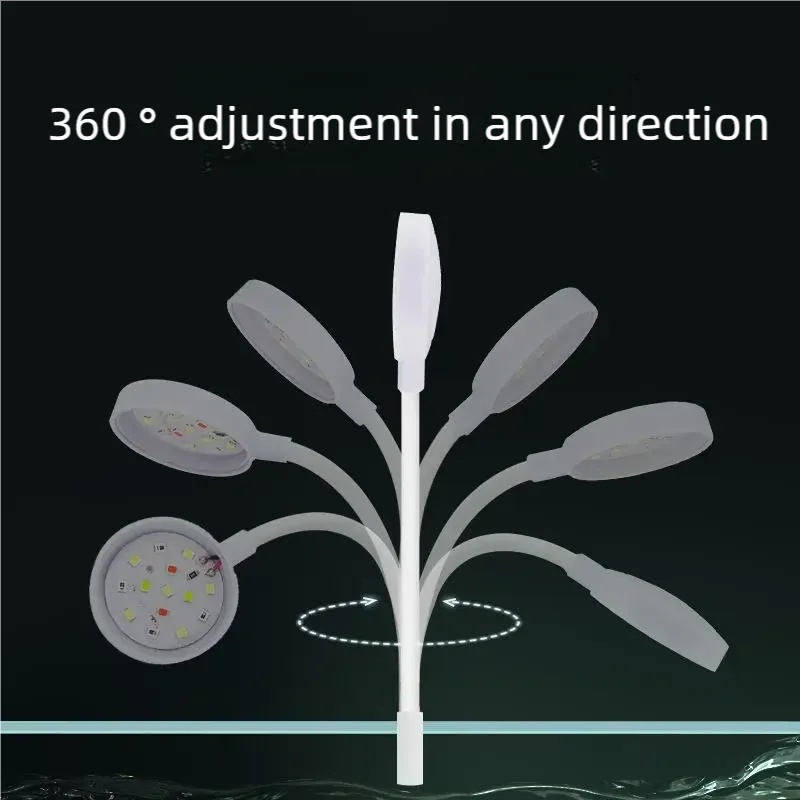 3W LED Clip-On Aquarium Light  - огляд і ціна Aquarium Plant Grow Light