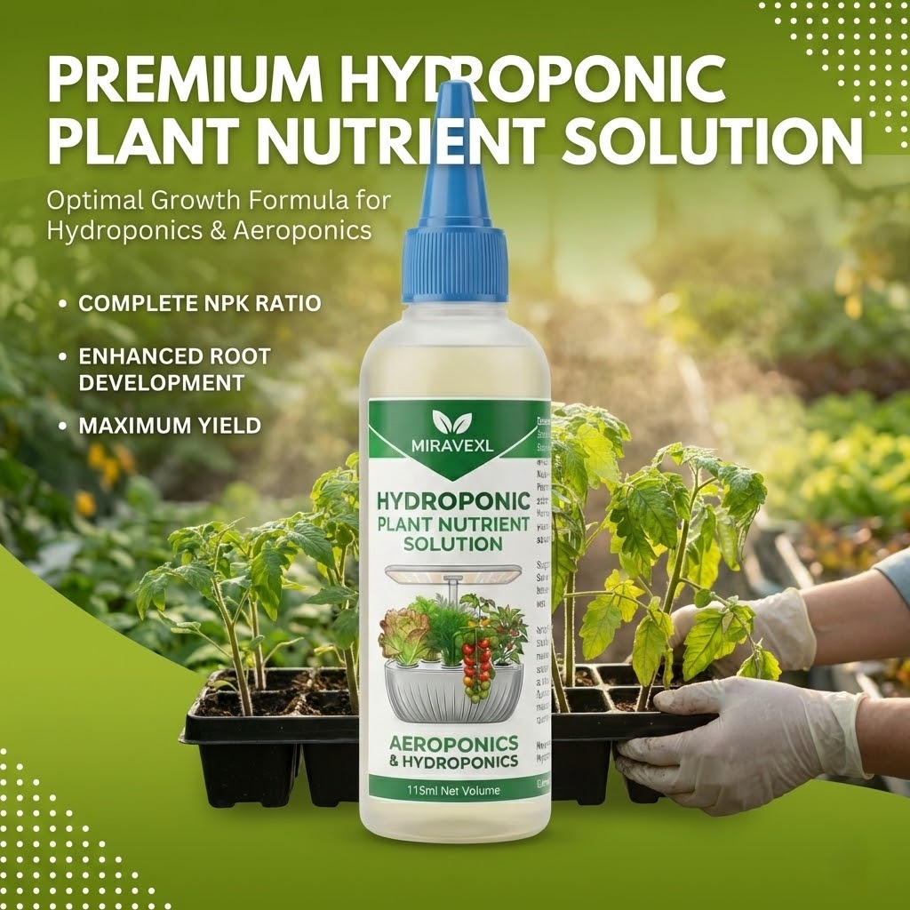 MIRAVEXL 115ml Hydroponic Liqu - огляд і ціна Liquid Fertilizer All In