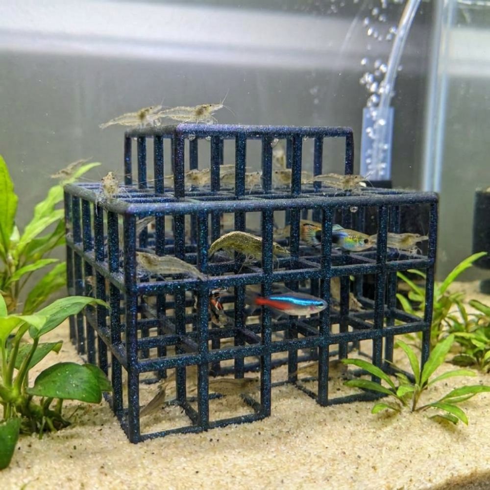 3D Printed Fish Shrimp Hideout - огляд і ціна Aquarium Plant Live